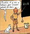 Tintin professeur